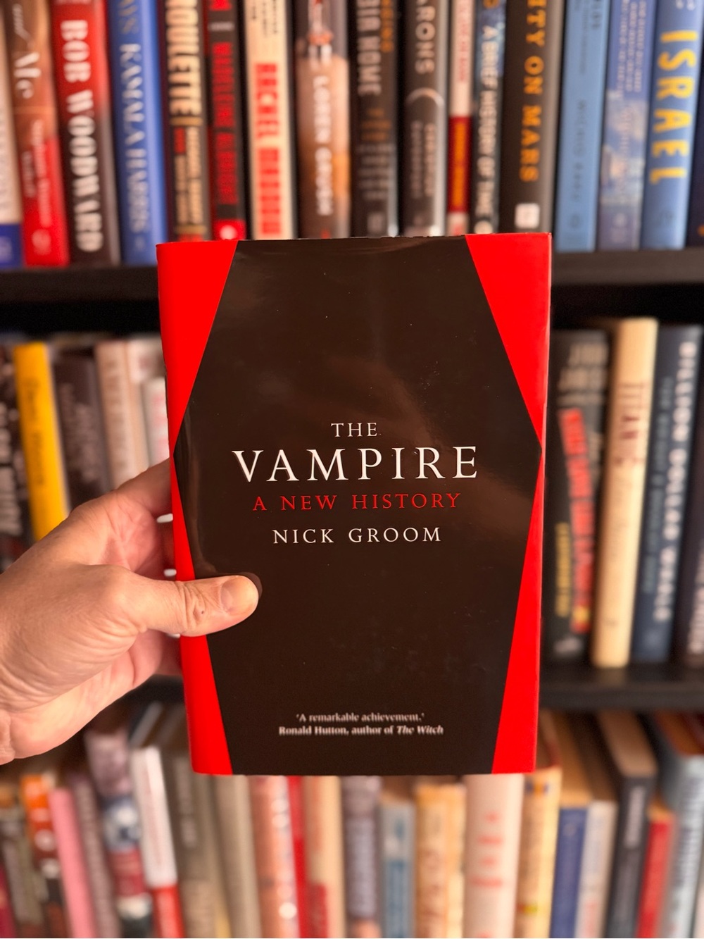 The Vampire A New History - Red & Black Hardcover